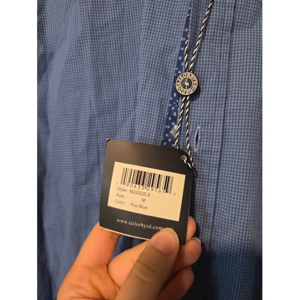 Tailorbyrd Blue Button Down - Picture 2 of 2